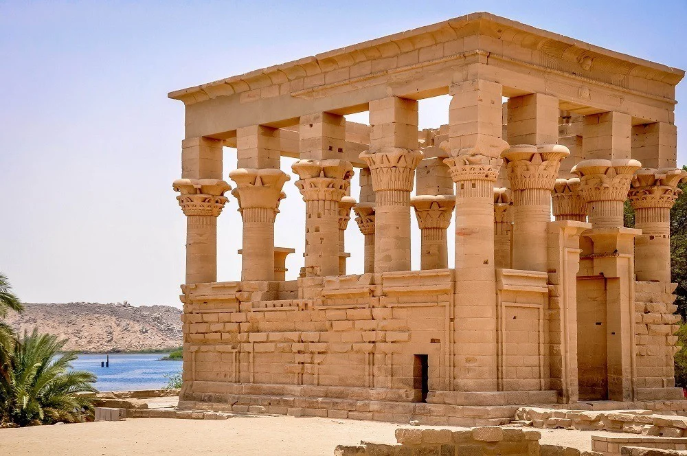 Philae Temple on Lake Nasser